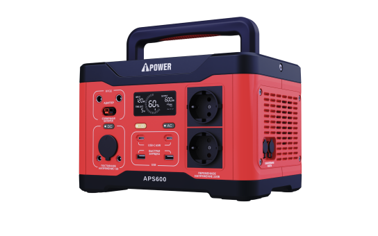 Аккумуляторная портативная электростанция APS600 A-IPOWER