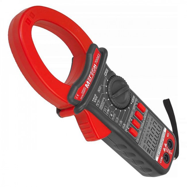 Цифровые токоизмерительные клещи, мультиметр МЕГЕОН 70083