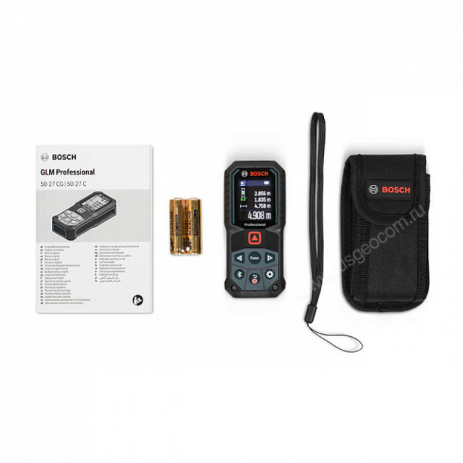 Лазерный дальномер Bosch GLM 50-27 C Professional  (0.601.072.T00) Лазерный дальномер Bosch GLM 50-27 C Professional  (0.601.072.T00)