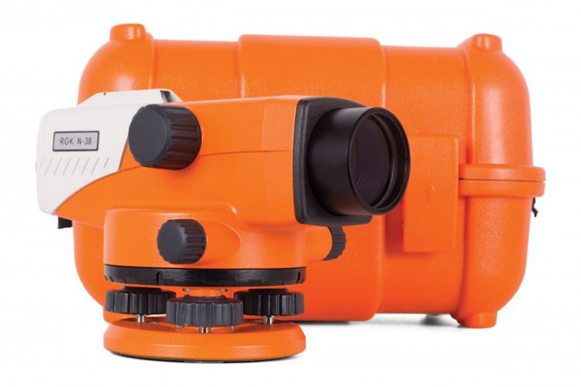 Оптический нивелир RGK N-38 с поверкой