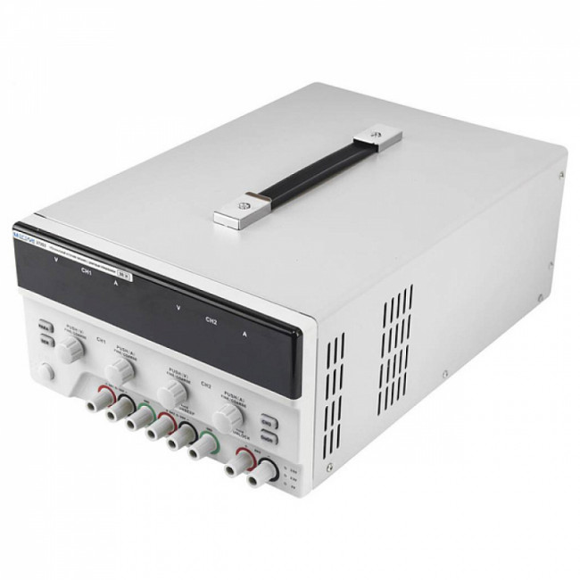Трёхканальный линейный источник питания с цифровым управлением МЕГЕОН 37303