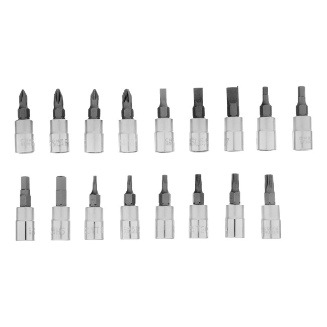 Набор торцевых головок с трещоткой 1/4"и 3/8" 44 предмета Stels Набор торцевых головок с трещоткой 1/4"и 3/8" 44 предмета Stels