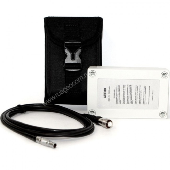 Аккумулятор АВП88 для тахеометров Sokkia с кабелем (2 м) Аккумулятор АВП88 для тахеометров Sokkia с кабелем (2 м)