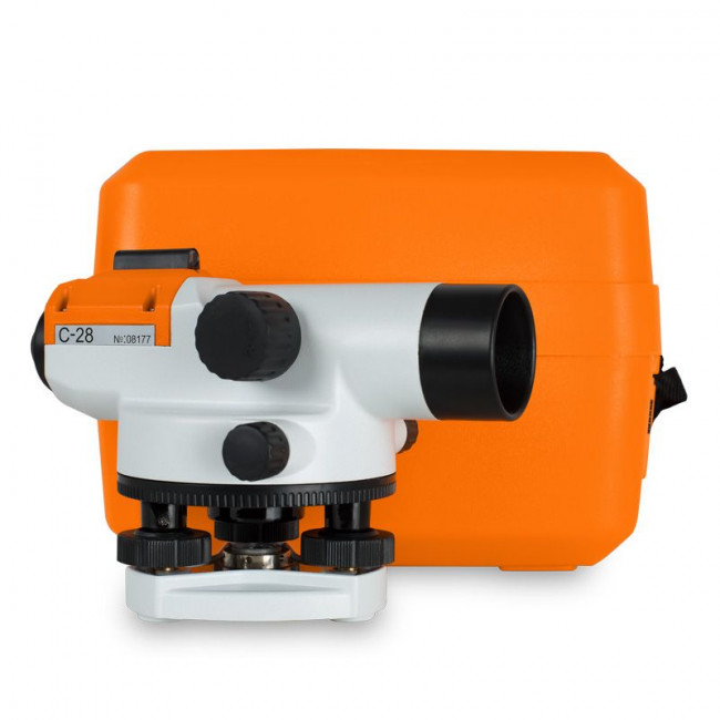 Комплект оптический нивелир RGK C-28 штатив  рейка - 3 в 1 Комплект оптический нивелир RGK C-28 штатив  рейка - 3 в 1