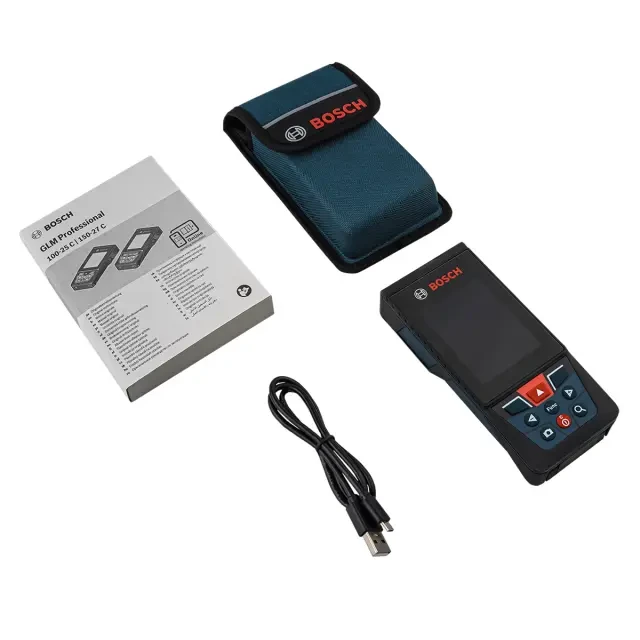 Лазерный дальномер Bosch GLM 150-27 C Professional (0.601.072.Z00) с калибровкой