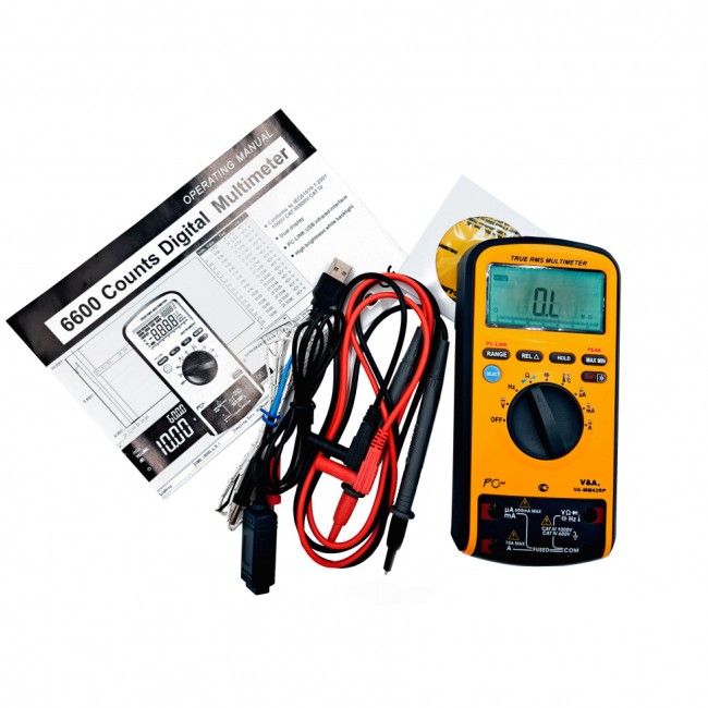 Мультиметр цифровой с повышенной защитой VA-ММ42RP