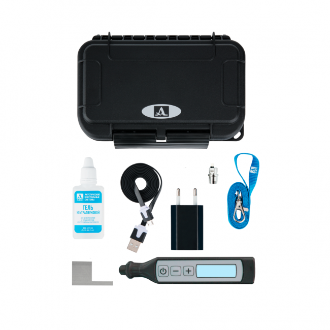 Ультразвуковой толщиномер А1207U с раздельно-совмещенным ПЭП