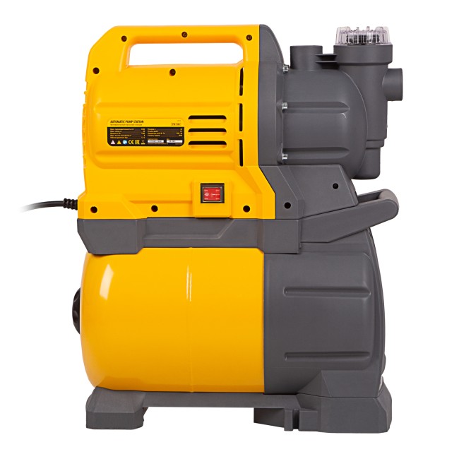 Насосная станция PSХ1300, Х-Pro, 1300 Вт, 4500 л/ч, ресивер 24 л, подъем 48 м Denzel Насосная станция PSХ1300, Х-Pro, 1300 Вт, 4500 л/ч, ресивер 24 л, подъем 48 м Denzel