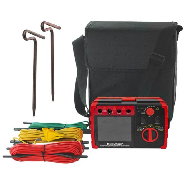 Измеритель сопротивления заземления (омметр) МЕГЕОН 13122