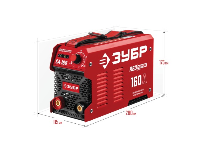 Сварочный аппарат инверторный СА-160 ЗУБР ММА
