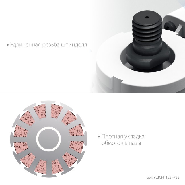 УШМ ЗУБР Профессионал УШМ-П125-755