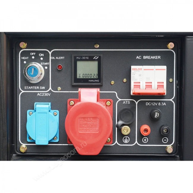 Дизельный генератор TSS SDG 7000EH3A с АВР-С