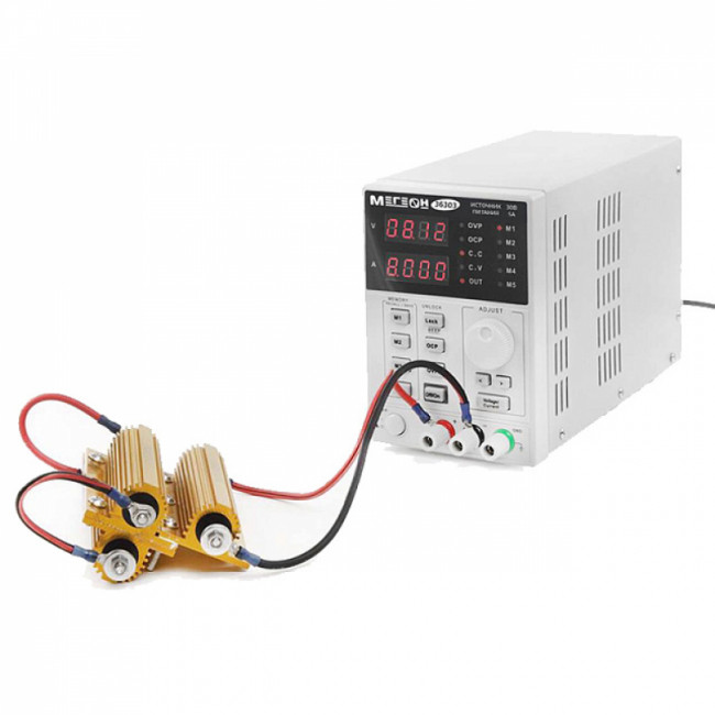 Одноканальный программируемый линейный источник питания МЕГЕОН 36303