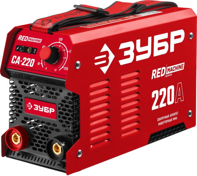 Сварочный аппарат инверторный СА-220 ЗУБР ММА