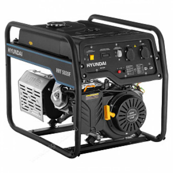Бензиновый генератор Hyundai HHY 5020F + транспортировочный комплект HOME Serie 5020-9020