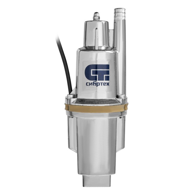 Вибрационный насос СВН300-40, верхний забор, 300 Вт, напор 75 м, 1200 л/ч, кабель 40 м Сибртех
