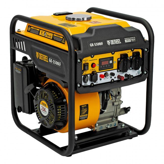 Генератор инверторный GK-5500iF 5,5 кВт DENZEL