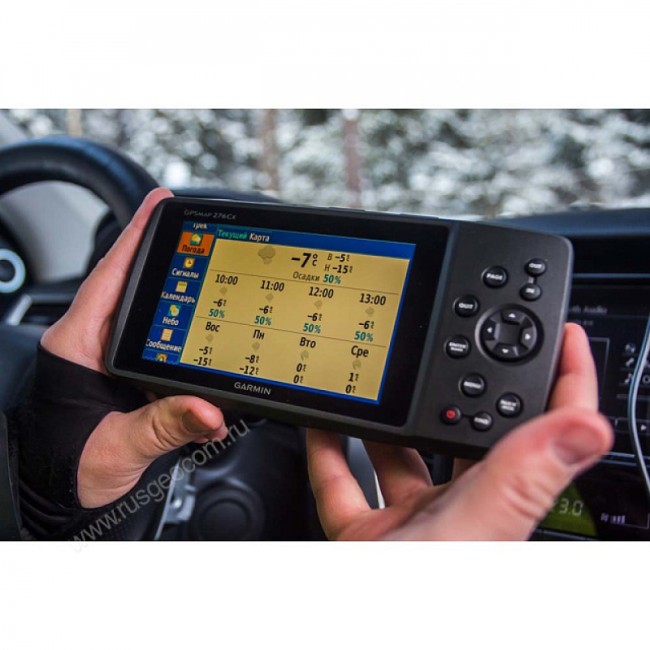 Туристический навигатор Garmin GPSMAP 276Cx Russia