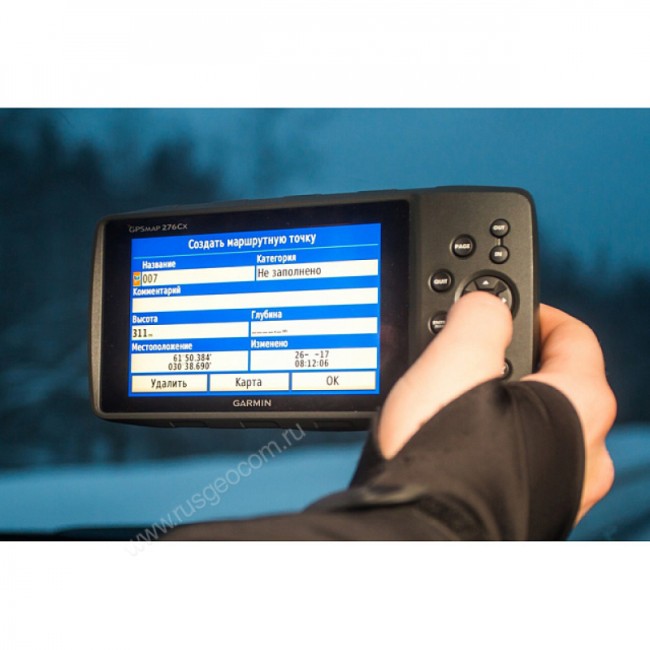 Туристический навигатор Garmin GPSMAP 276Cx Russia