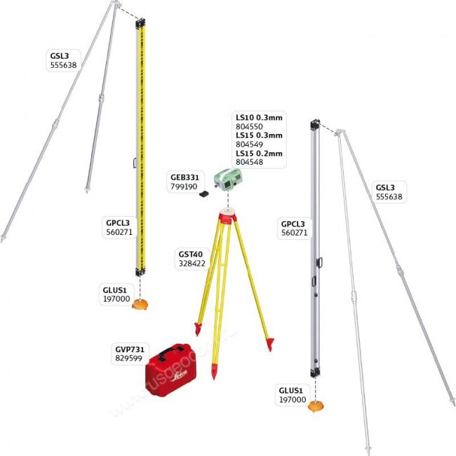Цифровой нивелир Leica LS10 (0.3 мм) (спецкомплект 2021)