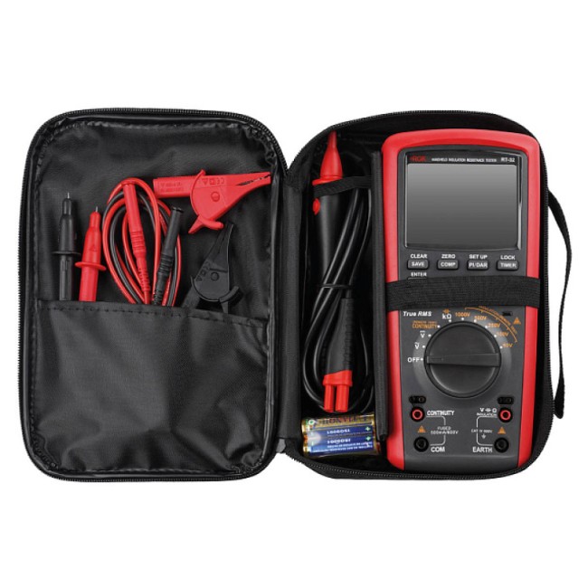 Цифровой мегаомметр RGK RT-32 с поверкой Цифровой мегаомметр RGK RT-32 с поверкой
