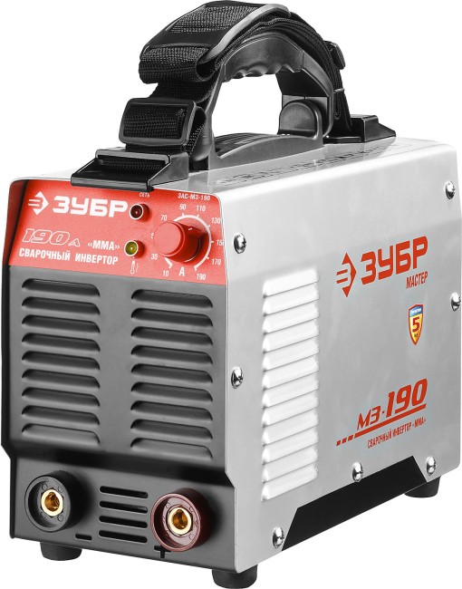 Сварочный аппарат инверторный ЗАС-М3-190 ЗУБР ММА Сварочный аппарат инверторный ЗАС-М3-190 ЗУБР ММА