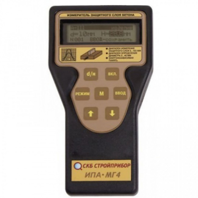 Измеритель защитного слоя бетона ИПА-МГ4.01