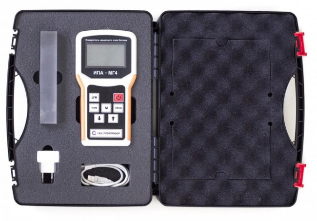 Измеритель защитного слоя бетона ИПА-МГ4.01