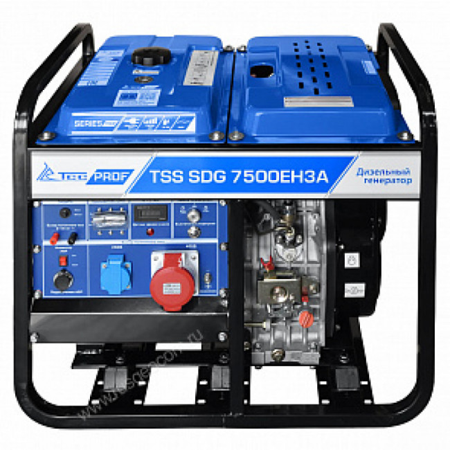 Дизельный генератор TSS SDG 7500EH3A