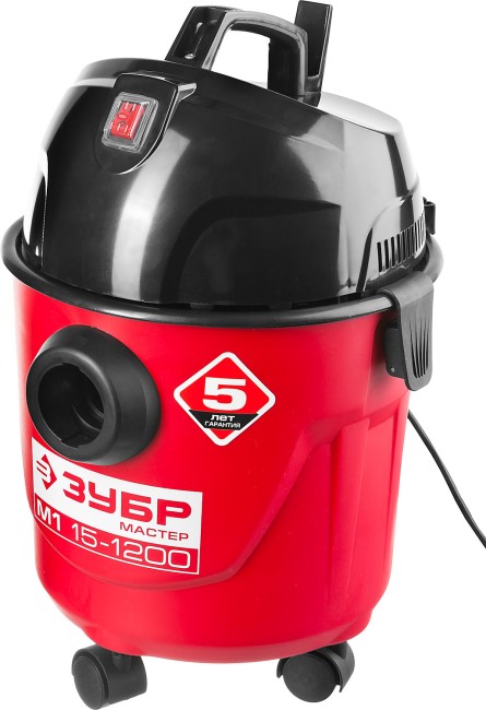 Хозяйственный пылесос ПУ-15-1200 М1 ЗУБР