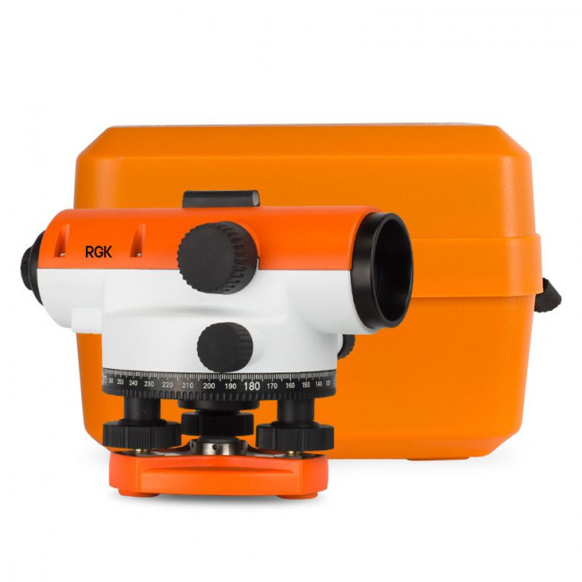 Комплект оптический нивелир RGK C-20 штатив  рейка - 3 в 1