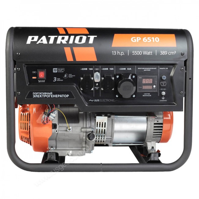Бензиновый генератор Patriot GP 6510