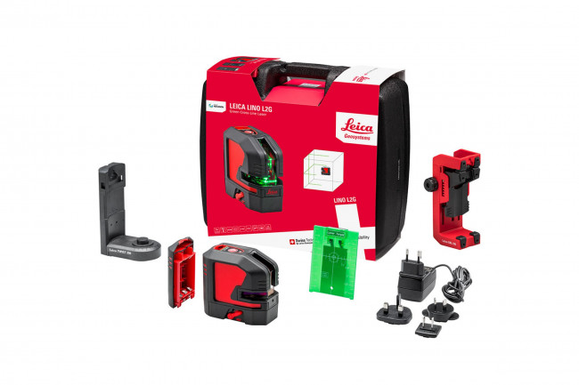 Лазерный нивелир Leica Lino L2G-1