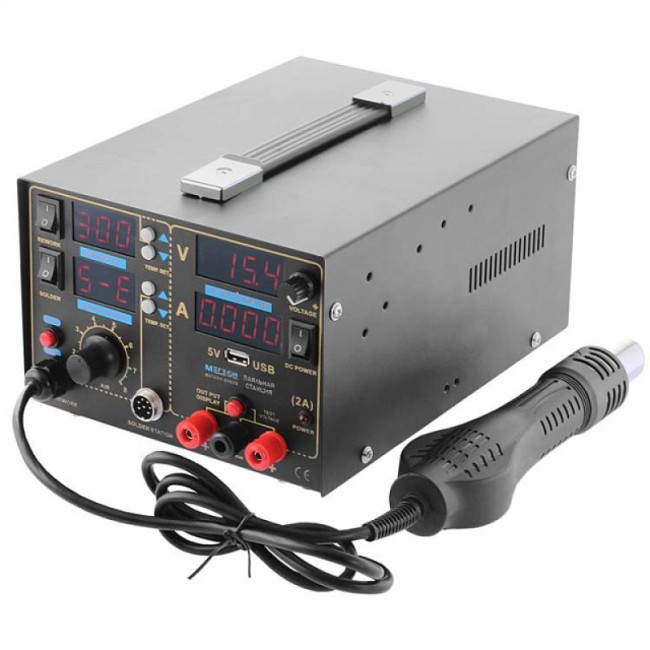 Многофункциональная паяльная станция 3 в 1 МЕГЕОН 00503 Многофункциональная паяльная станция 3 в 1 МЕГЕОН 00503