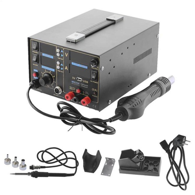 Многофункциональная паяльная станция 3 в 1 МЕГЕОН 00503 Многофункциональная паяльная станция 3 в 1 МЕГЕОН 00503