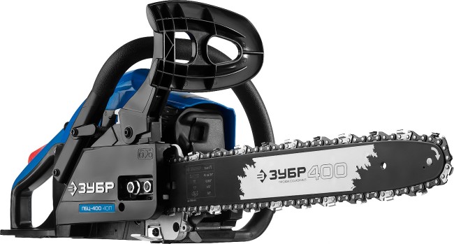 Бензопила ПБЦ-400 40П, шина 40 см ЗУБР Профессионал