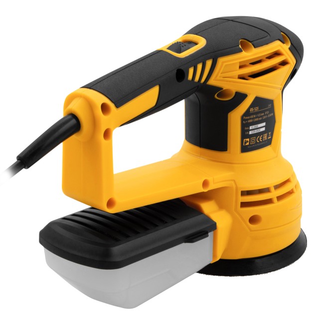 Машина шлифовальная эксцентриковая OS-125 Denzel Машина шлифовальная эксцентриковая OS-125 Denzel