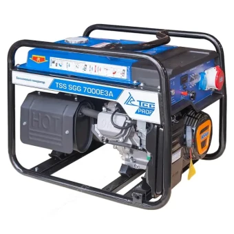 Бензиновый генератор TSS SGG 7000E3A + комплект ручек и колес TSS 023123