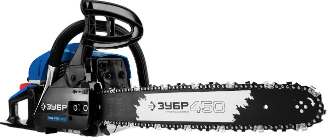 Бензопила ПБЦ-490 45ДП, шина 45 см ЗУБР Профессионал 