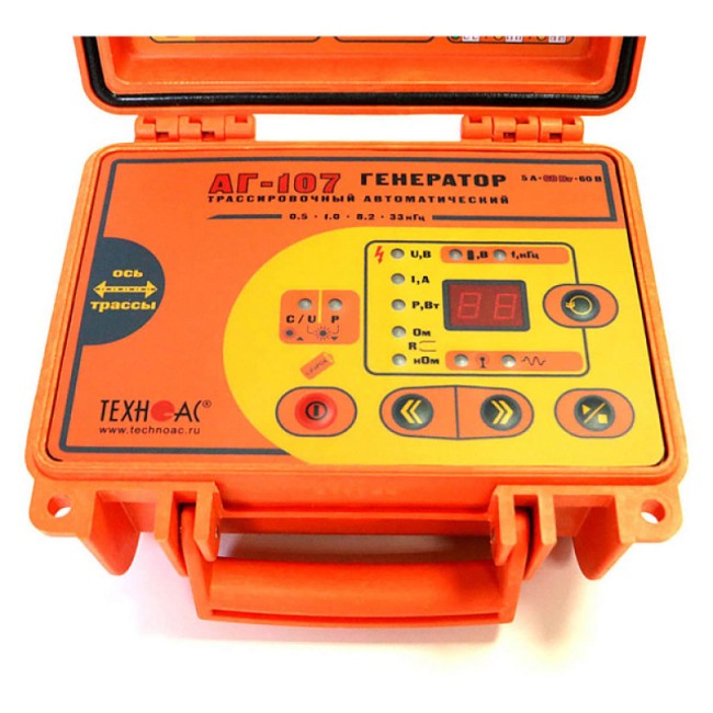 Трассоискатель с цветным экраном ТЕХНО-АС Атлет 4.105Д.