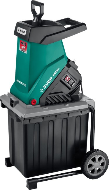 Измельчитель садовый электрический ЗИЭ-40-2500 ЗУБР