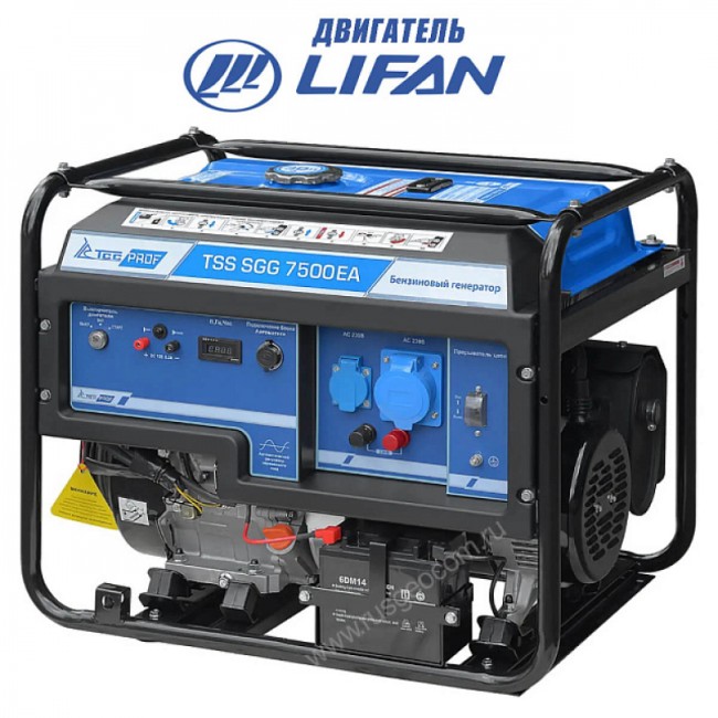 Бензиновый генератор TSS SGG 7500ЕA Бензиновый генератор TSS SGG 7500ЕA