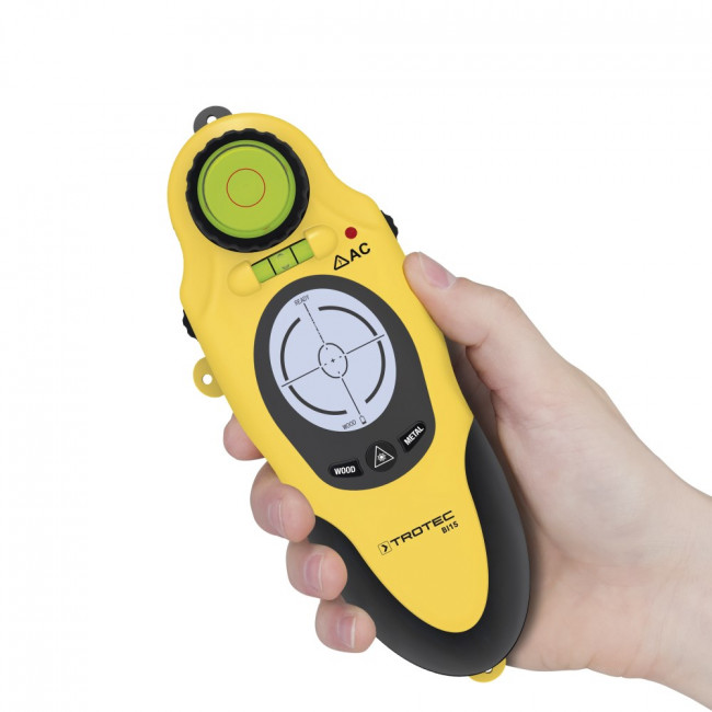 Детектор скрытой проводки Trotec BI15 с лазерным уровнем  Детектор скрытой проводки Trotec BI15 с лазерным уровнем