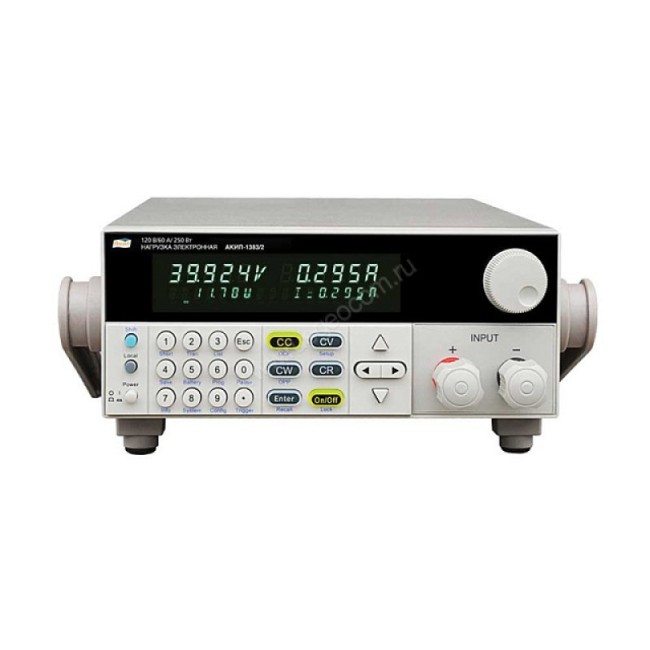 Программируемая электронная нагрузка постоянного тока АКИП-1383/1