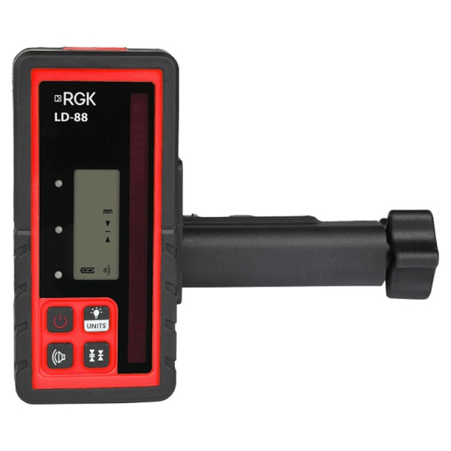 Комплект: ротационный нивелир RGK SP-502 + элевационный штатив RGK SH-170 + рейка RGK LR-2 + дальномер RGK DL100