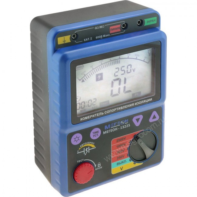 Мегаомметр МЕГЕОН 13225 Мегаомметр МЕГЕОН 13225