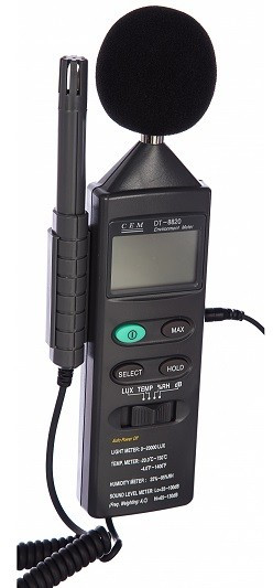 Измеритель качества воздуха CEM DT-8820