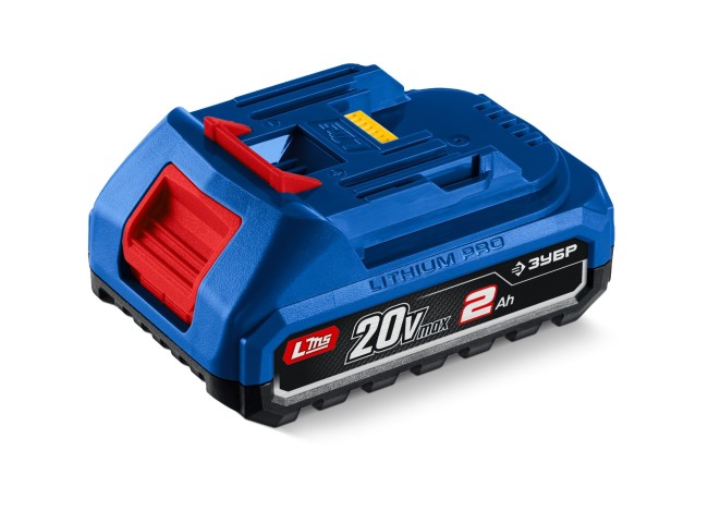 Аккумулятор ЗУБР ПРОФЕССИОНАЛ Power PRO, 20 В, 2.0 А·ч (BP-P-20-2) Аккумулятор ЗУБР ПРОФЕССИОНАЛ Power PRO, 20 В, 2.0 А·ч (BP-P-20-2)
