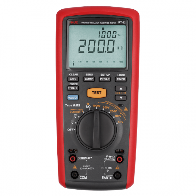 Цифровой мегаомметр RGK RT-32 Цифровой мегаомметр RGK RT-32