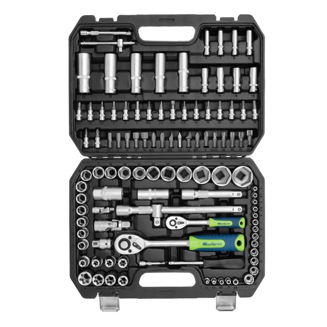 Набор инструментов 1/2", 1/4" 108 предметов Сибртех